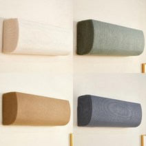 에어컨 커버 더스트 커버 세트, 88-95cm, 블루스톤
