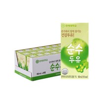 연세두유 순수 두유 190ml 24개 팩