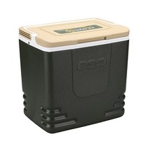 밀리터리 국내산 휴대용 보냉 캠핑 쿨러 대형 아이스박스, 밀리터리 그린, 20L