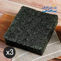 두번구운 김밥김 100매 x 3봉 청정 완도 특산물 LA2G3H, 없음