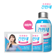 간만세 설인아 숙취해소 어성초 숙취환2 숙취음료1 (음료맛 랜덤발송), 8개, 16개