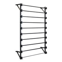 원단 벽지 벽면 걸이 행거 시트 샘플원단 정리 작업대, 공식 규격, 가로대 100x120x20 검정색 10층