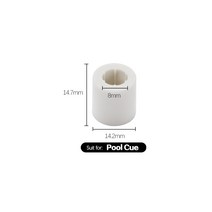 당구 풀 큐 스틱 키트내구성 좋은 페룰 수리 도구12mm13mm132mm135mm멀티 옵션중국2 개묶음, 03 for pool cue