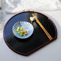 혼밥족 1인용 일본식 간편식사 반달쟁반 데코쟁반 마감처리 가게쟁반 업소쟁반 빵쟁반 모던주방 귀여운소품