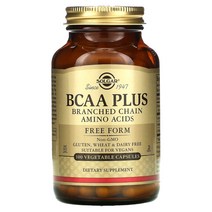 솔가 BCAA 플러스 유리형 100 베지 캡 헬스보충제 아미노산 근육회복