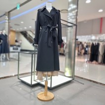 씨씨콜렉트 클래식 벨티드 롱트렌치코트(E231MSI101)