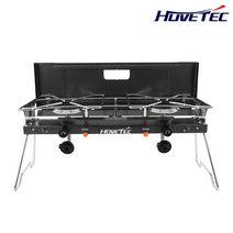 휴브텍 가스버너 HT-805 트윈버너 국산 캠핑 요리 구이 휴대용