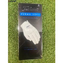 정품 타이틀리스트 퍼마 소프트 여성용 천연가죽 골프장갑 20호, 없음