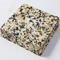 바닥용 흡음판 60X60cm 친환경스폰지 층간소음 차음재, 흰색 60x60cm