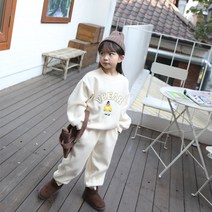 루미콩 왕따뜻곰세트R(플리스기모) 아동복