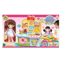 엄마랑딸이랑 집콕 역할놀이 핸드메이드 인형 주방놀이 풀세트 두뇌발달 감각발달