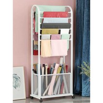 포장지걸이대 시트지 자동차필름 보관대 랩핑지 걸이, 길이 100x30x140 화이트