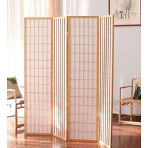 한지파티션 가벽 한옥 카페 우드파티션 실내 펜션, 높이200x너비176cm(4개가격)무도장목재색