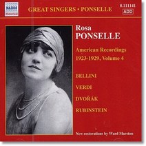 [CD] 로자 퐁셀 - 아메리칸 레코딩 4집 (Rosa Ponselle - American Recordings Vol. 4)