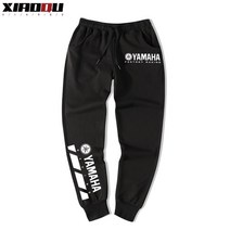 야마하 몬스터 조거 팬츠 바이크 트레이닝 바지 오토바이 라이더 캐주얼 옷 의류, E