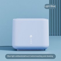 캠핑속옷 미니 접이식 세탁기 반자동 렌탈 가정용 아기 양말 2023 년, 02 파란_01 미국