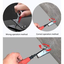 건설 도구 타일 로케이터 높 조절기 레벨링 장치 벽면 레벨러 세라믹 벽돌 리프터, Option)1 (품번 132852), 01 1