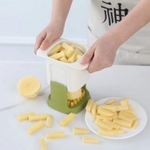 깍두기 기계 무 자르는 업소용 야채 절단기 다기능 핸드 압력 커터 감자 과일 쵸퍼 내구성 양파 큐브 주방 악세사리, 하얀색