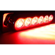 트레일러 대형트럭 LED 차폭등 24V 크롬 중형 덤프차 볼보 용달차 2.5톤, 1개