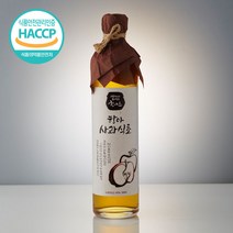항아초 사과초모식초 천연자연발효 항아리 숙성 500ml