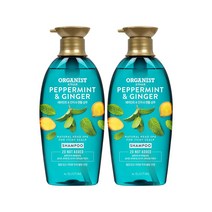 (신제품) 오가니스트 페퍼민트&진저+판테놀 샴푸, 500ml, 1세트