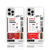 와우박스 주문제작 프리미어리그 리버풀 레전드 스티븐 제라드 싸인 축구 입장권 시즌권 티켓케이스