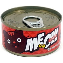 미아오캔 게살+참치 (촉촉한 그레이비타입 고기육수캔) 85g/고양이간식 고양이캔, 게살 참치