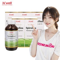 [5박스 세트] 하이웰 유기농 하와이안 스피루리나 밸런스 500정
