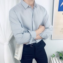 이브컴퍼니 COS 링클프리 실크 히든버튼 셔츠(325)