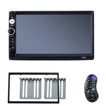 binwei 자동 라디오 2 din 7 인치 터치 스크린 자동차 스테레오 멀티미디어 플레이어 미러 링크fmtf mp5 액세서리 포함, ym60203