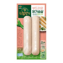 (냉장)[더건강한]닭가슴살 청양소시지120g, 120g, 1개