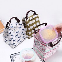 데일리 필요 용품 직장인 학생 보온 보냉 도시락 가방 파우치 보온보냉 보냉병 보냉팩, 고슴도치