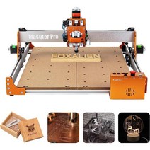 FoxAlien Masuter Pro CNC 라우터 기계 목재 아크릴 MDF 나일론 조각 절단을 위한 업그레이드된 3축 모든 금속 밀링 머신, 기본