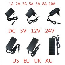 LED 드라이버 5V 12V 24V 1A 2A 3A 5A 6A 8A 10A 조명 변압기 AC/DC 어댑터 국내 호환 스트립 CCTV 라우터, UK PLUG_24V | 10A