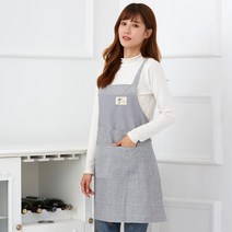 미미캐츠 모던ST 방수앞치마 주방앞치마 공방앞치마, 그레이, 1개