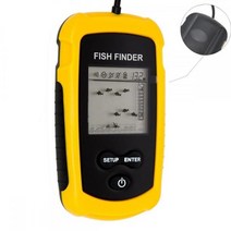 디퍼 어군 탐지기 deeper 100m 깊이 휴대용 수중 음파 센서 물고기 물린 경보, 낚시 센서