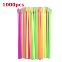 멍석 포인트 러그 침실 카페트매트 플라스틱 빨대 마시는 빨대 숟가락 바 펍 슬러시 빨대 생일 축하 파티 용품 새로운 빠른 배달