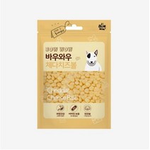 바우와우 체다치즈볼 100g