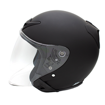 [xxl포수헬멧] 모토에이지 Zet-7 오토바이 오픈페이스 초경량 헬멧 1100g 업그레이드, 무광블랙