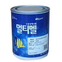 KCC 숲으로홈앤멀티멜 0.9L(반광) 친환경 목재용페인트 리폼 DIY페인트, 투명