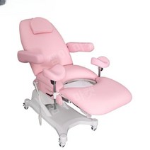 전자동 산부인과 의자 진찰대 전동 침대 이동식 리프팅 여성병원 분만 클리닉, A02레귤러핑크+프리체어