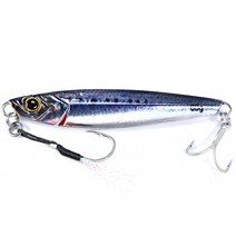 B U 바다 낚시 하드 베이트 메탈 지그 30g 40g 60g, HOUSE MACKEREL, 1pcs-60g-88mm