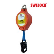 스왈록 KCS 미니 안전블록 블럭 2.5m 3.5m 초소형 경량 앵커 안전그네 안절벨트 락킹 추락방지 KB-1082, 1개