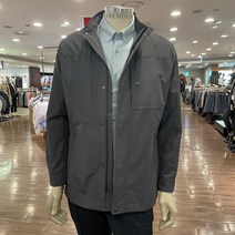 트레몰로 (주)세정 어반 남성 *22년 봄 탈부착 가능한 패딩 라이너로 실용적인 메모리 연네이비 캐주얼 사파리 점퍼 -7881