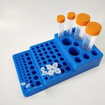 실험실 연구실 유리병 시약병 거치대 보관함 실험실 플라스틱 사다리꼴 다목적 원심 분리관 홀더 다층 어, 한개옵션0