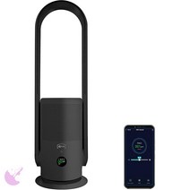 [독일직배송] djive 공기청정기 2-in-1 스마트폰 앱 컨트롤 타이머, 액세서리, 히터용 정장