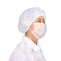 방진 모자 제전모 무진모 크린룸 후드 C3, 옐로우M