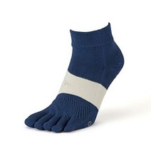 Tabio 타비오 레이싱 런 발가락 양말 일제 러닝 마라톤 스포츠 미끄럼 방지, 남색