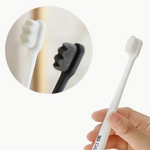 작은헤드 부드러운모 미세모 극세모 칫솔 치아교정 어금니 사랑니, 화이트 10개