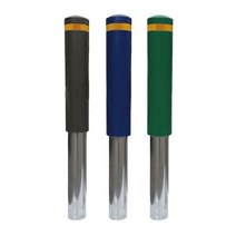 스텐 완성우레탄볼라드 125파이 매립식 진입금지, 청색1줄, 1개